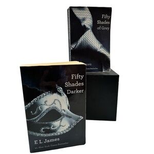 Fifty Shades of Grey and Fifty Shades Darker Books EL James